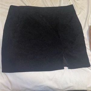 Plus Size Midi Skirt